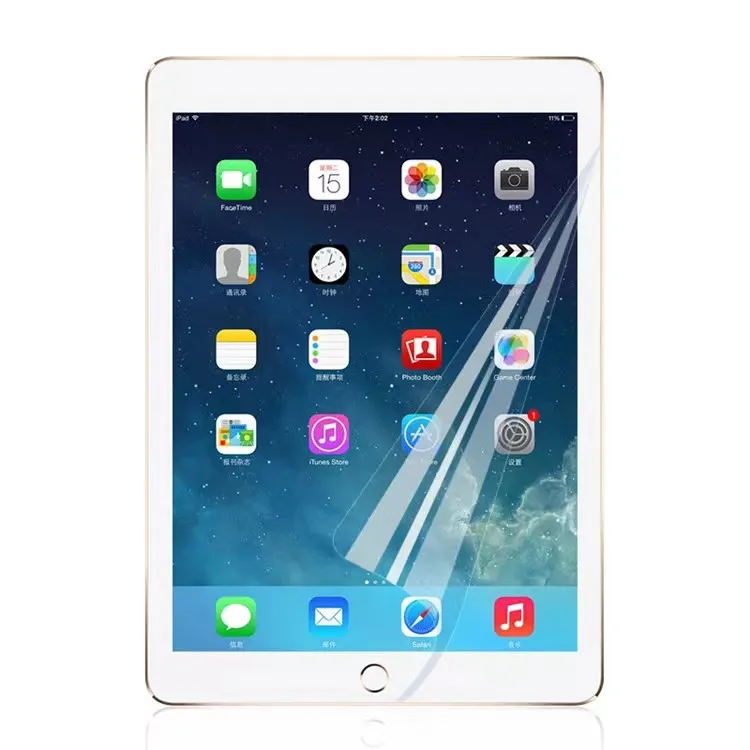 Fabrik Großhandel billigste hohe Qualität für Samsung und iPad Universal Tablet klare PET Displays chutz folie