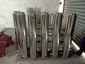 SS304コンデンサーコイル熱交換器<span class=keywords><strong>1</strong></span>/2インチMNPT20フィート幅10インチ、高さ12インチ、10コイル