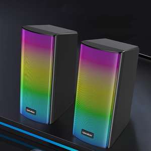 Subwoofer Multimedia de sonido estéreo USB2.0 a la moda, altavoces Bluetooth de luz colorida RGB, de escritorio para ordenador PC, a la moda, a la moda, de escritorio