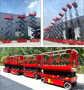 Easy <strong>Loading</strong> and <strong>Unloading</strong> Material Lift Table Double Scissor Mini Lift <strong>Platform</strong> - Product Image 5