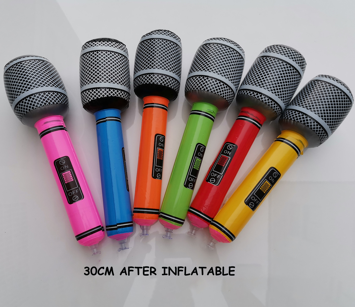 10 microphones de 35 cm