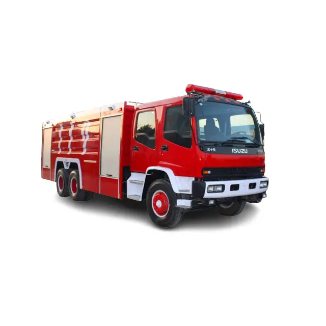Ismak caminhão de combate a incêndio, veículo de resgate à água com espuma 6x4