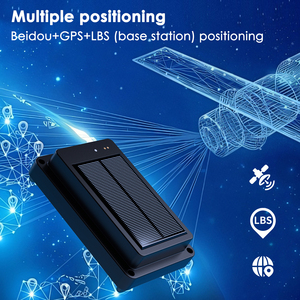Factory Price Solar Power 4G <strong>GPS</strong> <strong>Tracker</strong> <strong>with</strong> <strong>GPS</strong> GLONASS <strong>SIMCOM</strong> 7670G IP67 Waterproof 20000mAh for Livestock and Vehicle