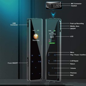 8-64-high-definition אינטליגנטי lossless למרחקים ארוכים הפחתת רעש מקליט דיגיטלי מסך צבע מגע