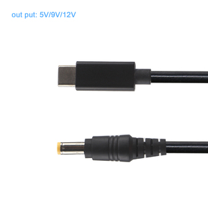 1M 2M 5m长度定制DC至USB C型电源适配器转换器笔记本电脑电源连接器DC公至USB C公适配器 - Product Image 5