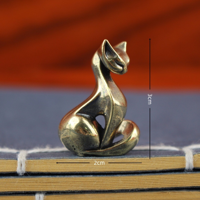 Chat géométrique lisse et coloré