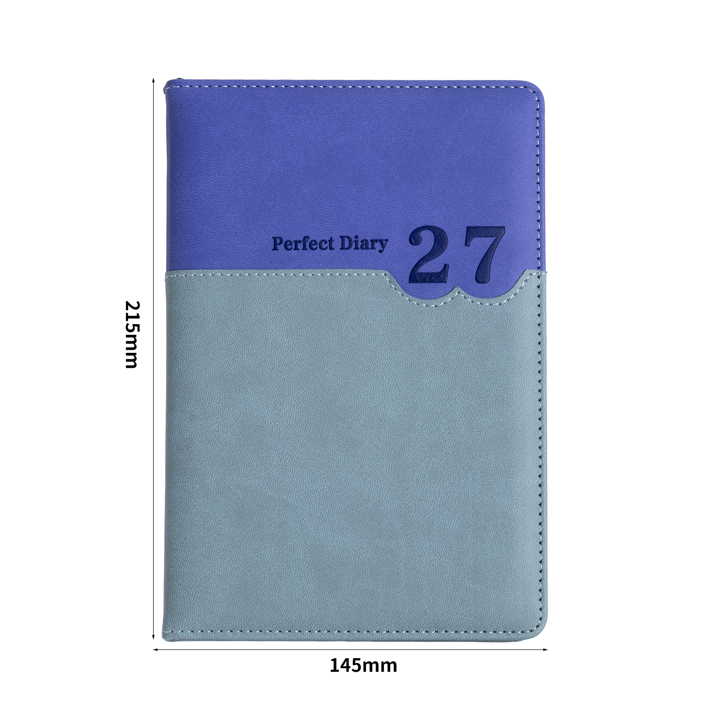 Violet et bleu