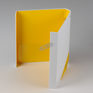 Carpeta de anillos con forma de caja personalizada, carpeta de archivos personalizada para oficina, A4 - Product Image 5