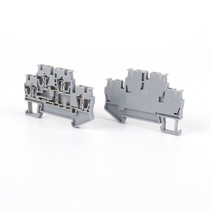 STTB 2.5 Multi Level Feed Through <strong>Double</strong> <strong>Layer</strong> Push-in <strong>Double</strong> Level DIN Rail <strong>Spring</strong> Connector <strong>Terminal</strong> <strong>Block</strong> - Product Image 4