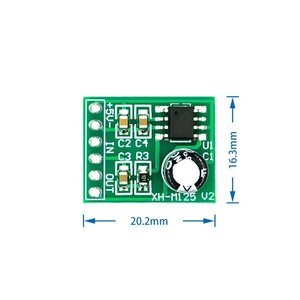 Mini módulo amplificador de potencia de batería de litio estéreo Mono XPT8871, placa de entrada de salida de Audio, módulo de máquina de cantar de 6W, 3V, 5V - Product Image 4