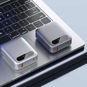 Çok fonksiyonlu 10000 MAh Dural USB C portu açık LED ekran su geçirmez kablosuz hızlı şarj güç banka mobil güç bankası - Product Image 3
