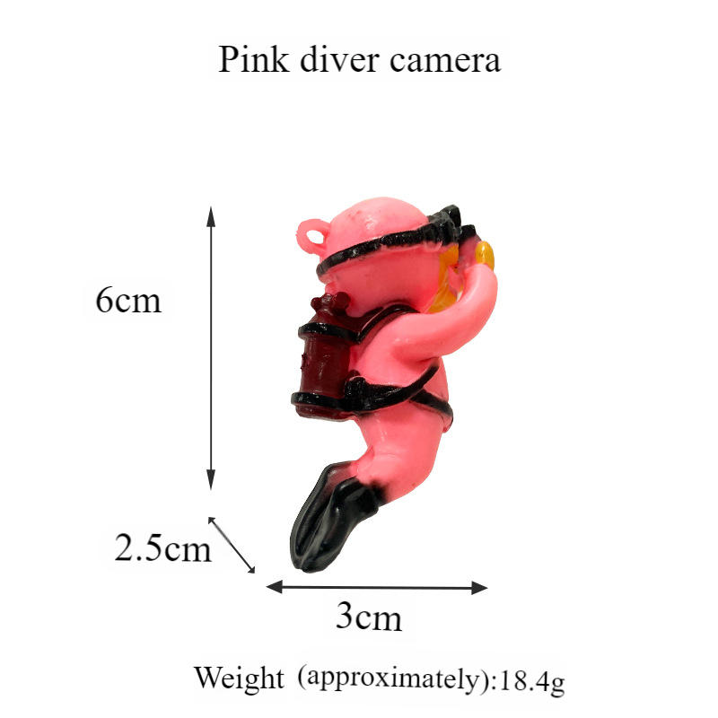 Pink diver camera