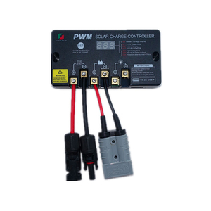 12V 24V 5A 30A controlador de cargador Solar PWM Sistema Solar controlador de carga Solar regulador Panel - Product Image 2