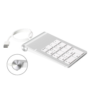 Teclado numérico con cable Oficina Financiera 18 teclas teclado de contabilidad para teclado Apple