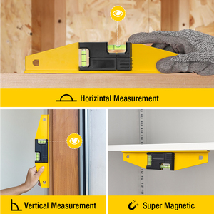 High <strong>Precision</strong> Mini Magnetic Aluminium Torpedo Spirit <strong>Level</strong> Measure Tool High-<strong>Precision</strong> Spirit <strong>Level</strong> - Product Image 2