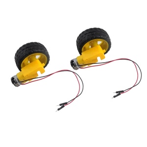 DC-Getriebe motor 200 U/min Reifen rad 1:48 Stecker DC 3-6V für Arduino Smart Car TT Motor