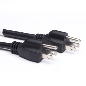 Güç kablosu 10A 13A 15A 125V 3 pin ac güç kablosu tüketici elektroniği için iec c14 abd güç kablosu - Product Image 2