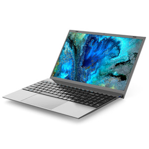 Mini ordenador portátil OEM/ODM, netbook, cuatro núcleos, 15,6 pulgadas, 1920x1080, IPS, Win 10, plateado, barato, para negocios, nueva fábrica
