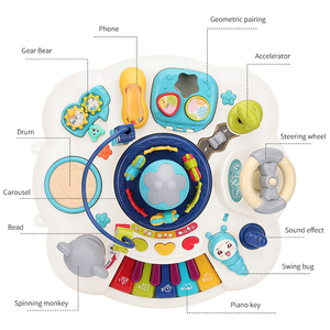 <strong>Multi</strong> <strong>Function</strong> <strong>Game</strong> <strong>Table</strong> Baby Activity Center Educational Learning <strong>Table</strong> for Child Toddler - Product Image 2
