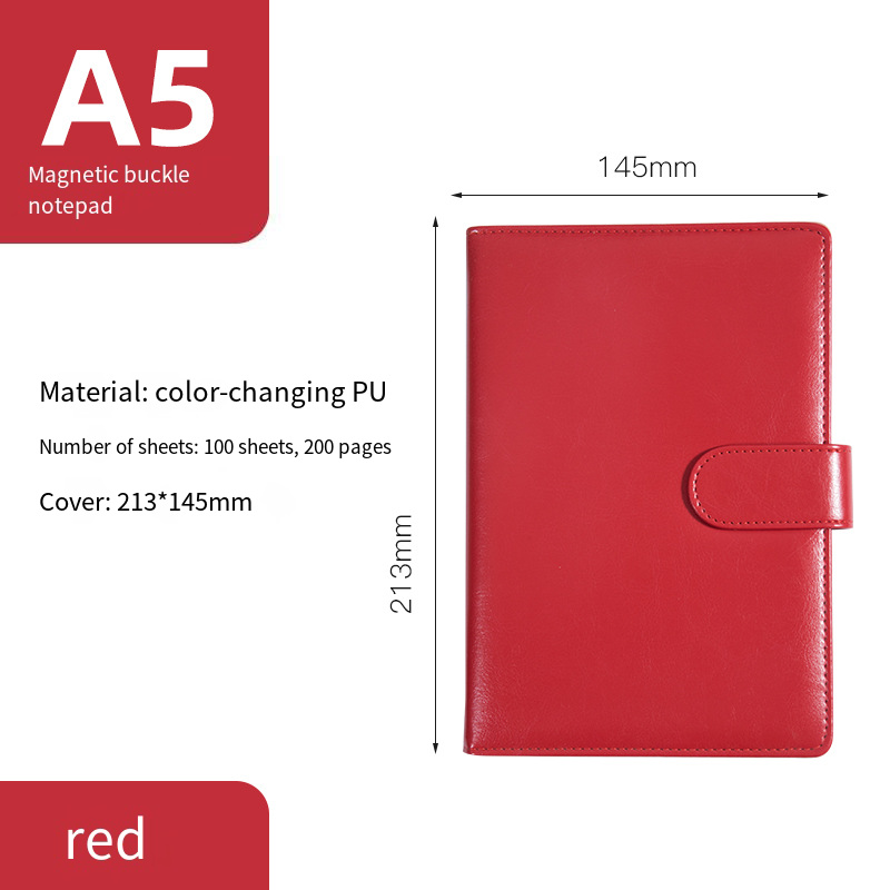 01-A5 diary red