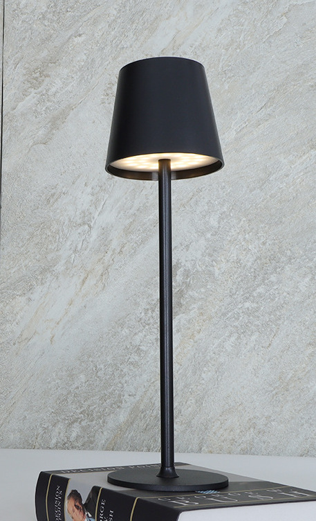 Black round base