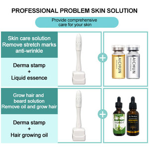 New Product Titanium Derma Adjustable Stamp Scalp Massager 140 Infusion System Skin Rejuvenation Wrinkle <strong>Remover</strong> - Product Image 3