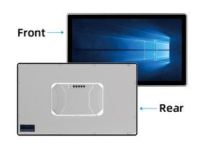 Promotion 1920x1080 Wasserdichte industrielle Bildschirm anzeige Computer 10-Punkt-Multitouch-VGA-DVI Business Medical Made Aluminium