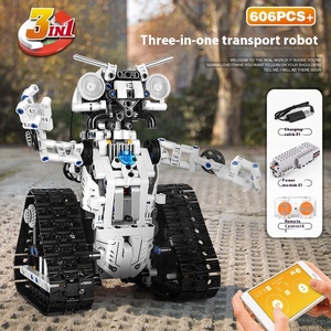 Molde King15046 aplicación eléctrica Robot de Control remoto 3 en 1 bloques de construcción educativos compatibles con Legos juguetes ensamblados - Product Image 2