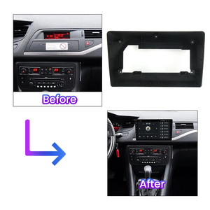 10&quot; 2 Din 2+32G Car Radio Fascia Frame Adapter Canbus Box Decoder <strong>Android</strong> Audio <strong>Dash</strong> Panel Kit for Citroen C5 2009 With Cable - Product Image 3