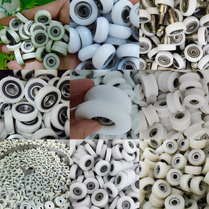 Tải trọng 15kg U rãnh ròng rọc mang 684 BSU68414-5 4x14x5mm ID 4mm OD 14mm Độ dày 5mm POM nylon cao su tráng vòng bi - Product Image 5