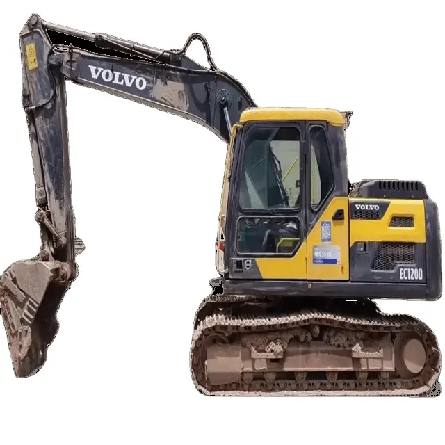 Importata vendita calda svezia Volvo EC120 escavatore usato volvo escavatore usato per uso cantiere