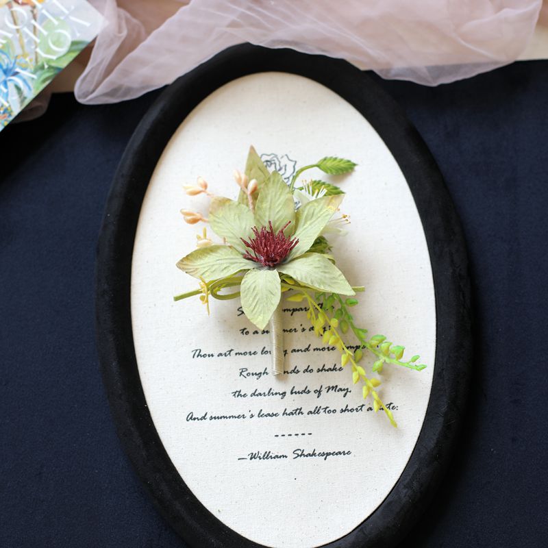 Green3 # corsage