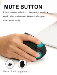 Hot Seller 2.4G Wireless Vertical <strong>Mouse</strong> Ergonomic Optical Computer USB <strong>Mouse</strong> With 3 Adjustable <strong>DPI</strong> Big Hands <strong>Mouse</strong> - Product Image 5