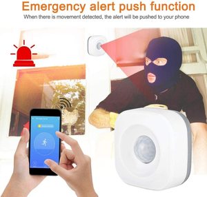 Tuya WiFi-Sensor PIR Smart Home Sensor Erkennungs aktion PIR-Sensor Diebstahls icherung Alarm drahtlose Sicherheit