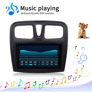 9'' HD <strong>Touch</strong> <strong>Screen</strong> Car Radio GPS Navigation for Renault Sandero <strong>SYMBOL</strong> 2014-2017 Android Car Stereo with Wifi Multimedia Video - Product Image 3