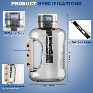 富氢水离子发生器水壶H2注入水发生器杯水罐氢水瓶 - Product Image 3
