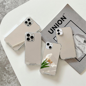 עבור iPhone מקרים iPhone איפור טלפון סלולרי המראה האחורי כיסוי מעטפת עבור iphone 15 pro