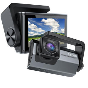 3&quot; Ips Lcd Mirror G-sensor Car Dash Cam Dual Camera Lens Driving Video Recorder Car Dash Camera Vehicle Tools Black Box - Product Image 1