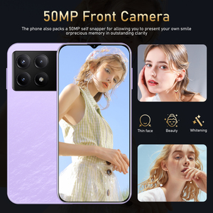 2025 F6 Pro yeni Model 5G-Smartphone Ultra ince düz ekran yüz tanıma Deca çekirdek CPU 108MP arka kamera HD çözünürlük - Product Image 6