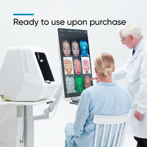 MEICET Best Digital Skin Analyzer <strong>Device</strong> 3D AI Technology LED Light Facial Skin Machine Face Analysis Machine EU IT JP US WiFi