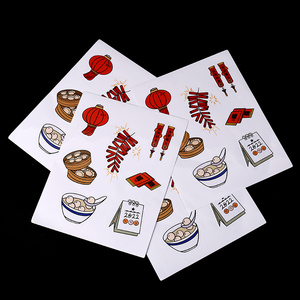 Vograce模切乙烯基贴纸定制透明整页乙烯基贴纸标签贴纸纸 - Product Image 5