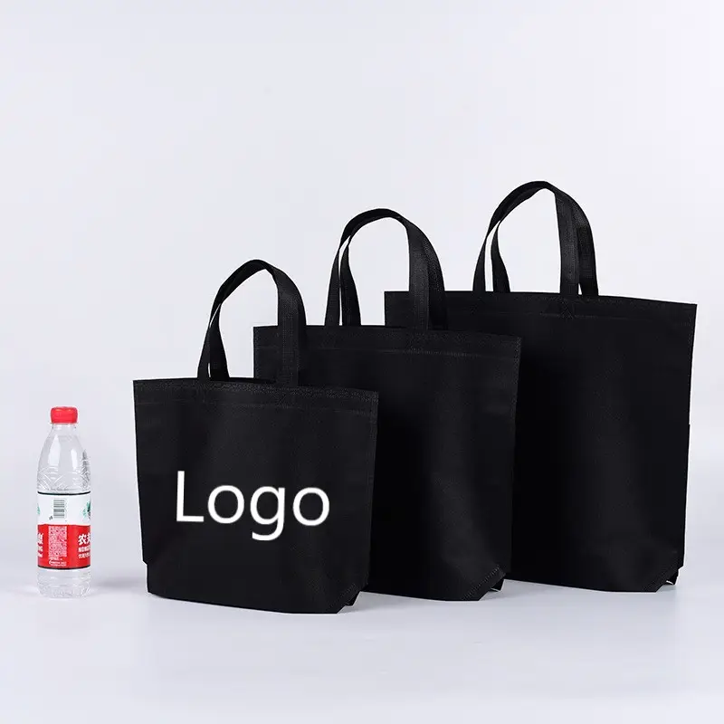 Ecobag PP Non tissé, sac d'épicerie réutilisable, sacs Non tissés stratifiés, sac de transport avec Logo imprimé personnalisé