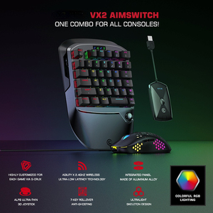 Interruptor Teclado <span class=keywords><strong>Mouse</strong></span> e Adaptador Set para xbox series x, playstation 4, ps4, nintendo switch Console de videogame acessório de jogo