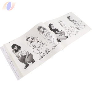 Custom Printing Soft Cover Art Course Textbook Sketch <strong>Books</strong> with PUR Bind - Product Image 4