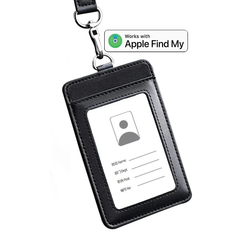 Buscador de tarjetas ultrafino certificado por Apple MFi Smart Find my device Air Tag Tracker Locator para tarjeta de identificación Business Personal Student
