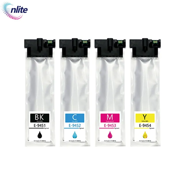 Compatible t9451 c13T945140 ink bag cartridge with epson wf c5290 wfc5210dw toners and ink cartridge