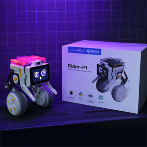 Rider Pi Carbon Fiber Pleuel struktur Dual Wheel Legged Robot Support Python-und AI-Funktionen