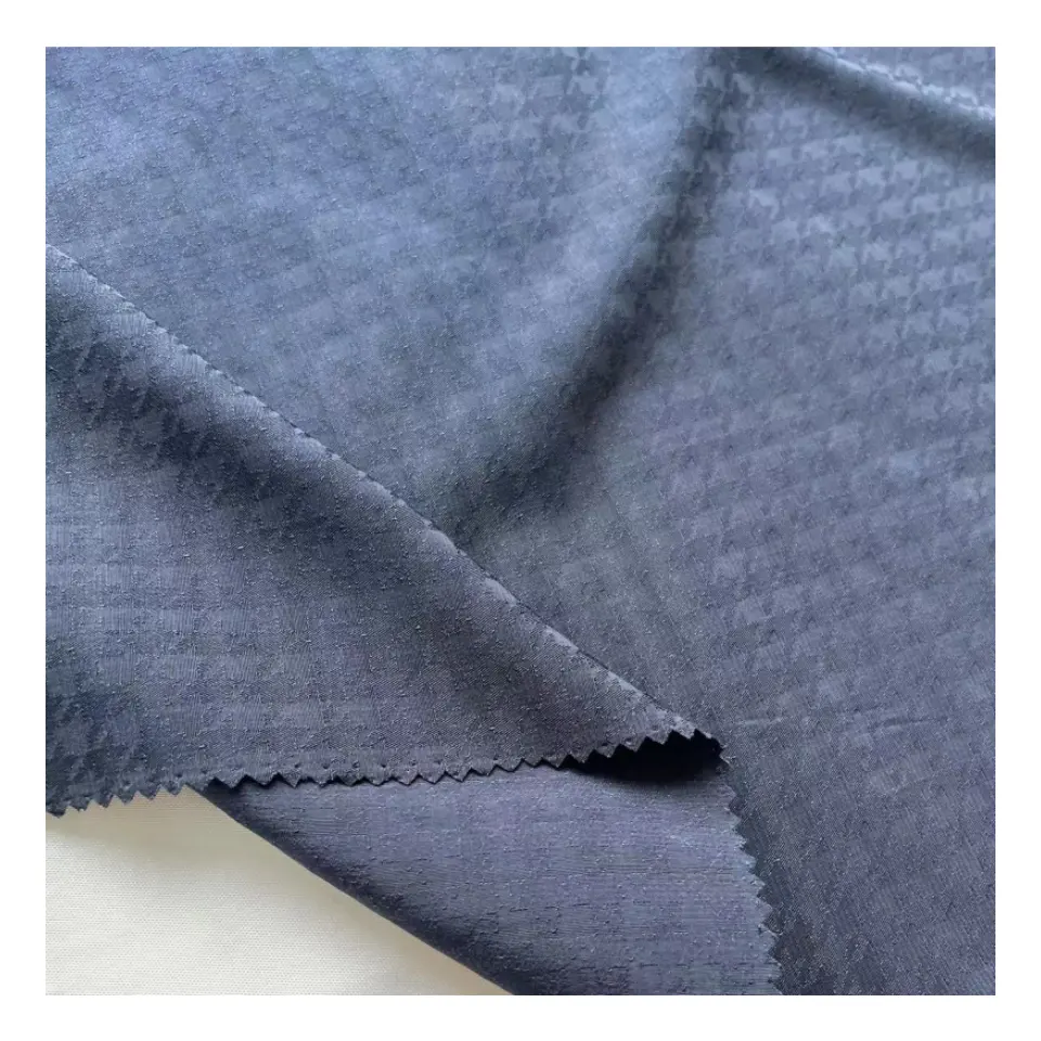 Fabrika toptan polyester Rayon pamuk kadın elbise etekler özel malzeme kırışıklık dayanıklı kumaş