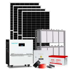 3.3kw 3.5kw 5kw 10kw fuera de la red Inversores solares con sistema de energía solar MPPT Entrada de CC Salida trifásica