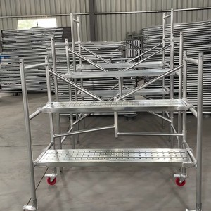 Строительный материал, легкая конструкция, H каркасные леса, наружные леса, оцинкованная H каркасная система строительных лесов - Product Image 3